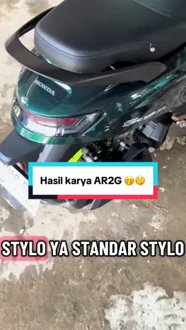 Ini guys hasil modfikasi kenalpot standart stylo jadi knalpot vario 160 PNP stylo. #AR2G #ktstyle #bengkelmotorsamarinda #stylomodifikasi #hondastylo #stylo160 #bengkelmotorsmd #knalpotvario160 