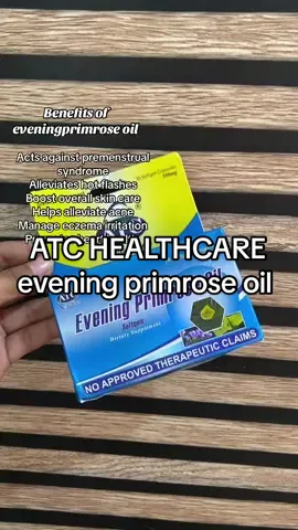 ATC evening primrose oil #atchealthcareph #eveningprimroseoil 