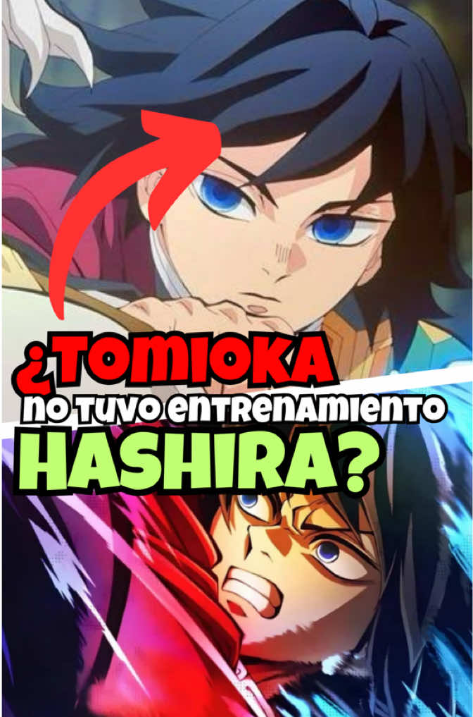 Respuesta a @Wilmer J Erazo ¿Tomioka Realmente NUNCA participo en el entrenamiento Hashira? #anime #demonslayer #kimetsunoyaiba #manga 