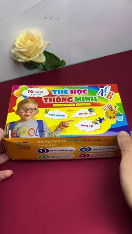 Bộ thẻ học thông minh cho bé#thehocchobe #cachnhanbiet #dochoichobe 