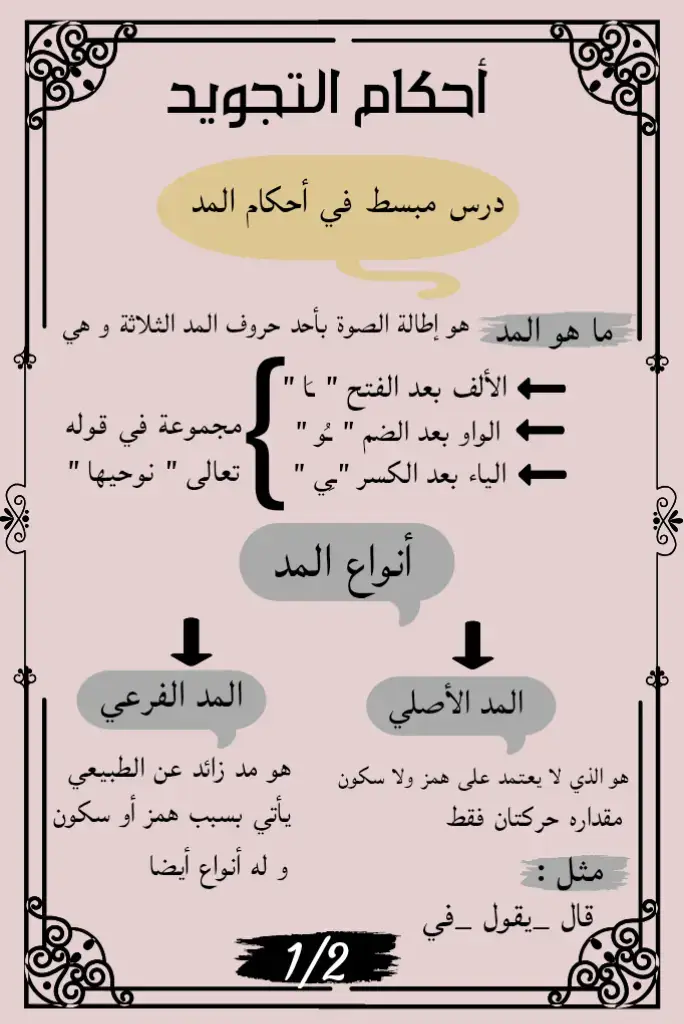 #درس #درس_مبسط_في_أحكام_المد#الله_اكبر #القرآن_الكريم🌺🤲 #fyp 