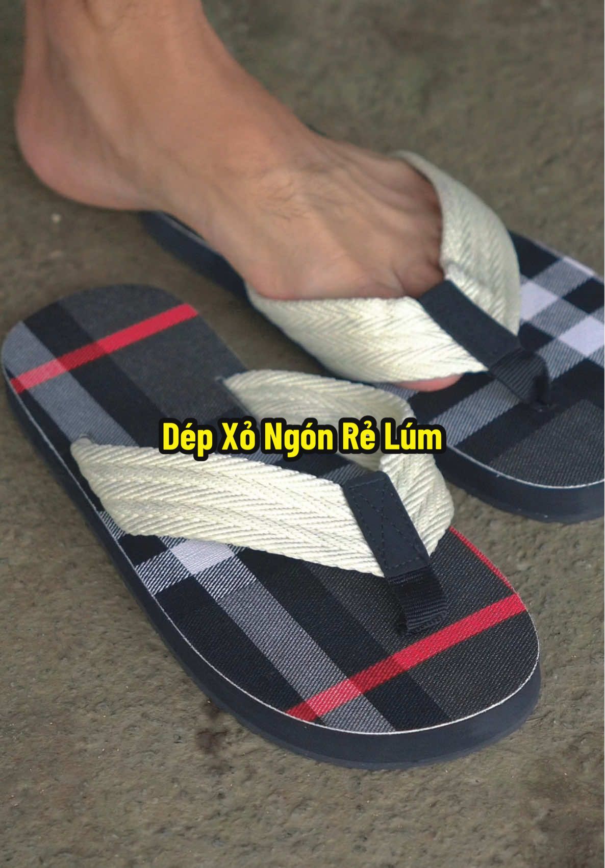 Dép Xỏ Ngón Rẻ Lúm Lun #hienonha #depxongon 