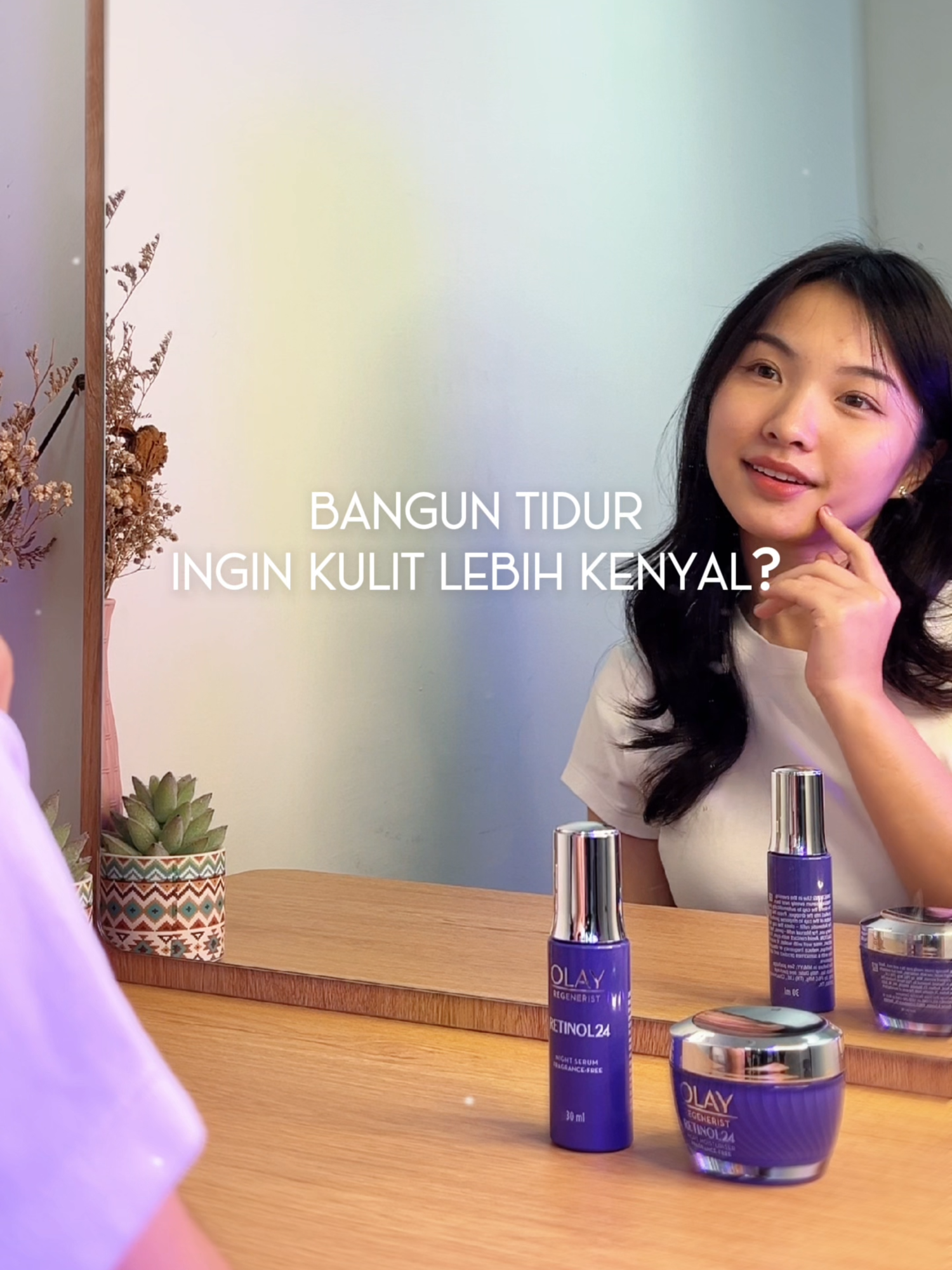 Mau punya kulit yang lebih kenyal saat bangun tidur? Cek keranjang kuning sekarang! #OlayIndonesia #RetiNOW #OlayRetinol #RetinOlay