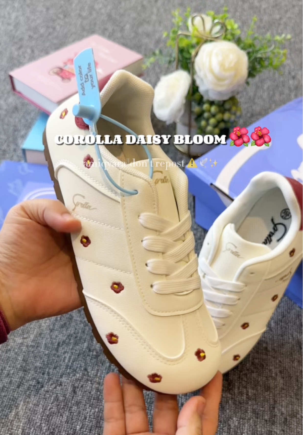 sepatu kesekian dari #corollashoes ✨🕊️