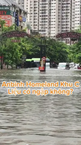 Ngập lớn tại Geleximco! Anbinh Homeland vững như bàn thạch. #xuhuong #masterisehomes  #anbinhhomeland #geleximco #khuc 