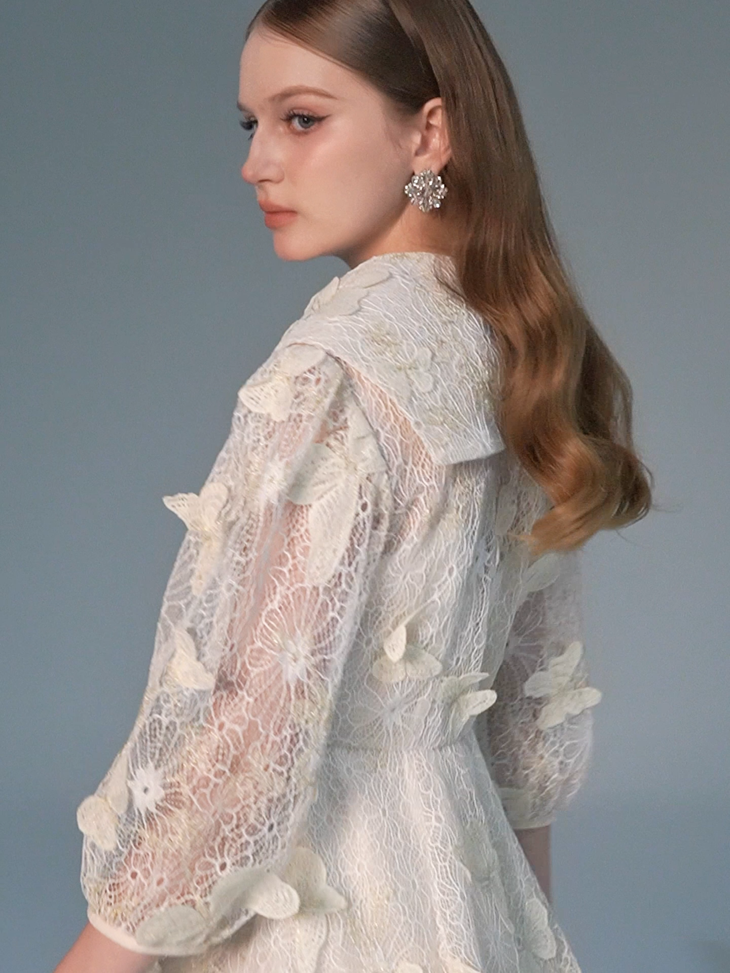 FIORA DRESS - Whispers in Lace | XIPI Antumn '25 Collection #tiktok #newcollection #ourproduct #xipi #whispersinlace #fashion #OOTD #fioradress