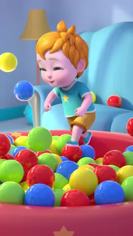 Jumping On Balloon  #kids #baby #rhymes #toddler #children #preschool #animation #nunutv