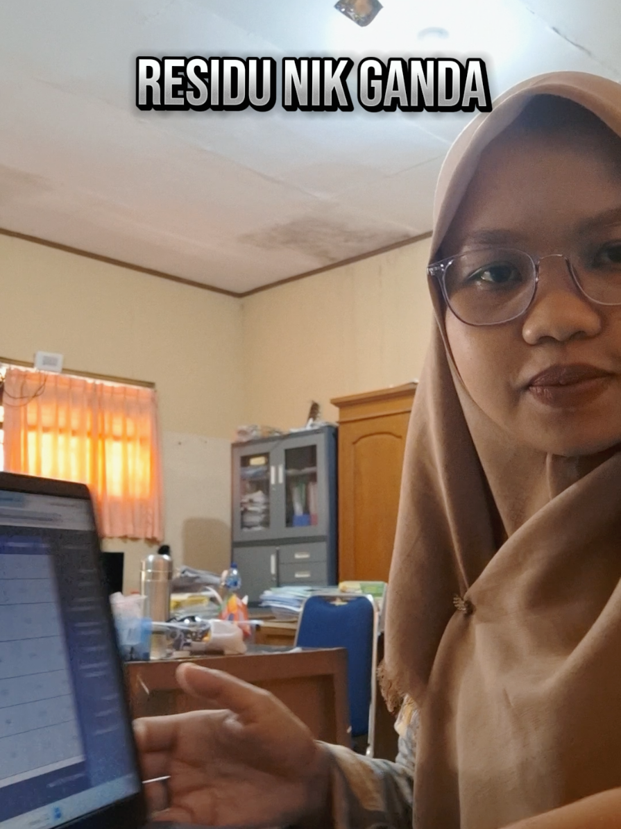 Pengajuan merger data NIK ganda ke ops dinas, semoga menjadi solusi... #dapodik #vervalpd #operatorsekolah 