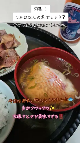 #問題 #魚 #うまい #最高かもよ #夏  分かった人はコメントよろ