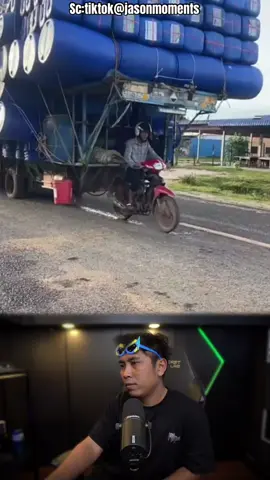 gk ada truck kah di situ bg? sc : jasonmoments #fakesituation⚠️ #andresuhen #reaction #fypage 