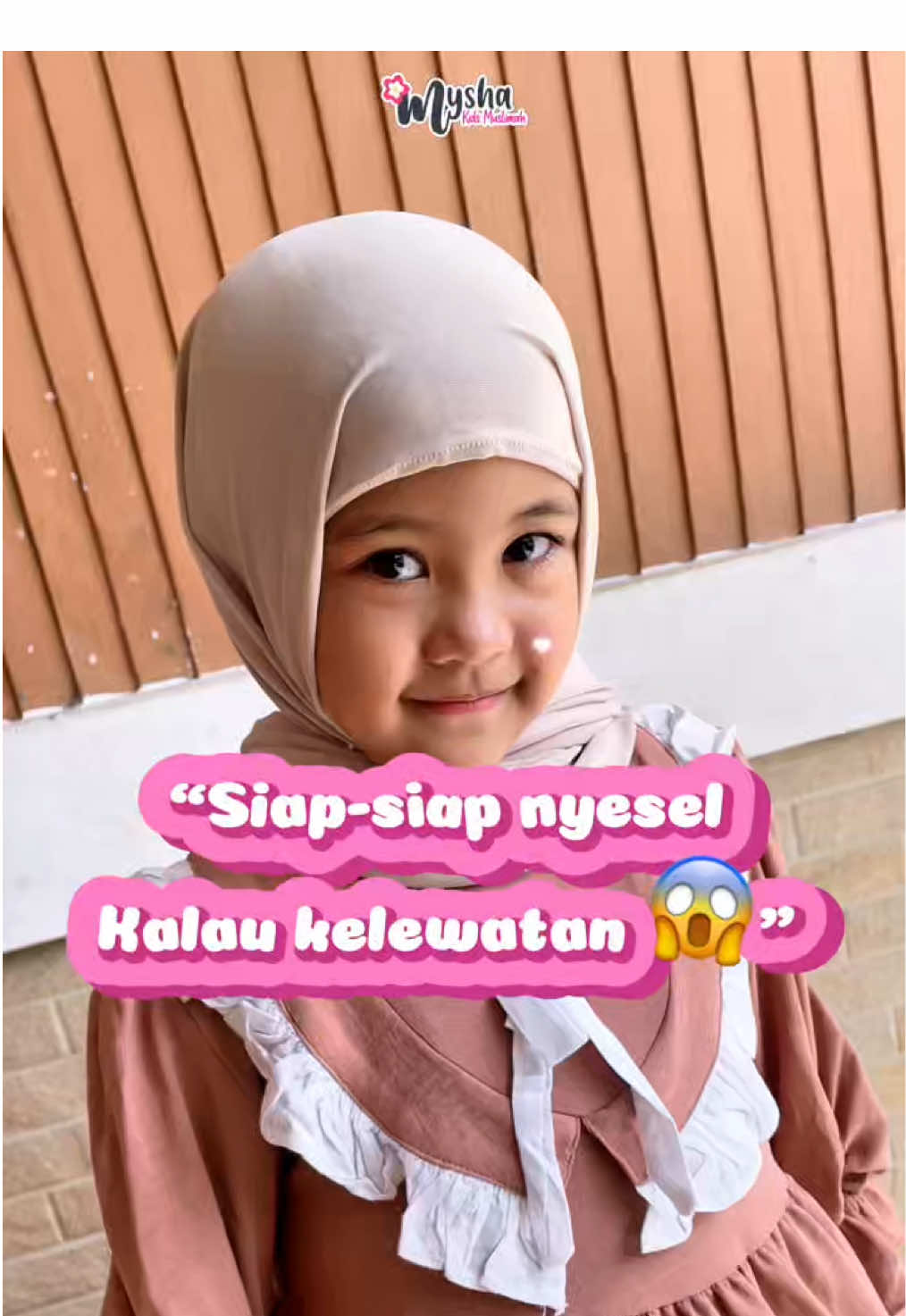 “Kabar gila buat pecinta dress polos! Beli 1 bisa bawa pulang 2!” #MyshaKidsMuslimah #PromoGuncang88 #DressQirani #PastanMaira #SatuKontenTiapHari #bismillahfyp #promobuy1get1 