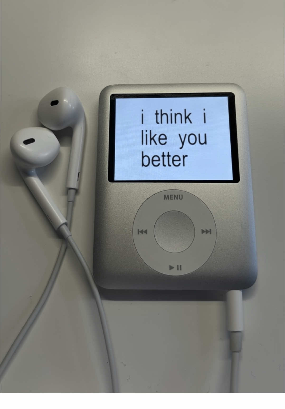 I Think I Like You Better When You’re Gone - Reneé Rapp #reneerapp #ipodnano 