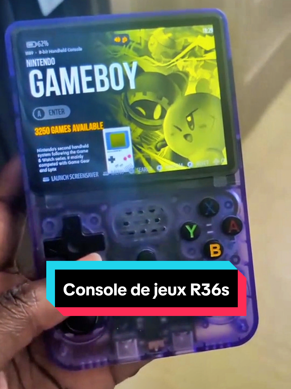 Réponse à @paz.animation Je confirme ! Actuellement en promo si vous activez le coupon (valable jusqu'au 30 août) et livraison offerte  #gameboy #jeuxretro #r36s #console #offrespourtoi 