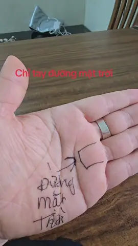 chỉ tay đường mặt trời #vuhuong 