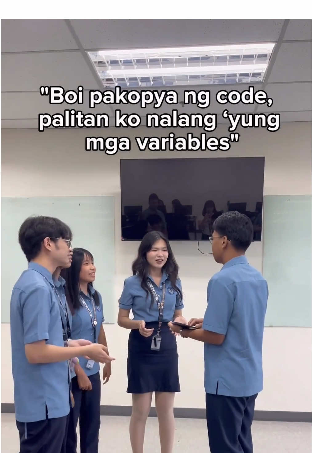 Gawa ka na lang sarili mong code boi #fyp #ConsortiumOfDataEnthusiasts #CODE #NUClark #ClarkITzens      
