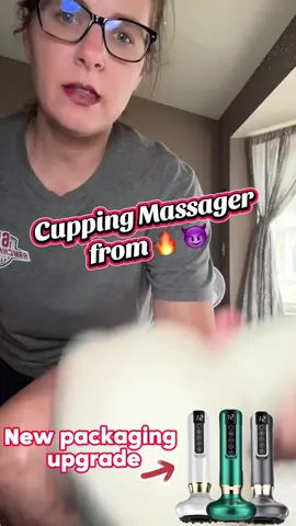 Smart vacuum cupping massager with heat!! #cupping #cuppingmassage #cuppingmassagetherapy #cuppingtherapy #scraping #scrapingtherapy #bodymassager #electricguasha #guasha