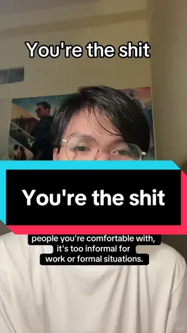 #youaretheshit #slang #learnenglish #dailylearning #foryoupage 