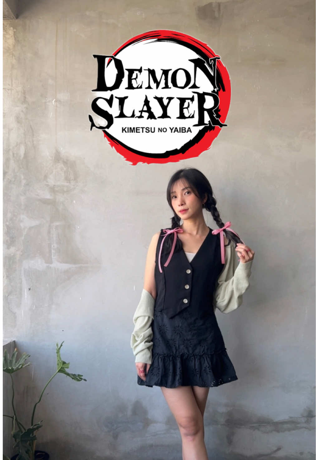 Styling outfits inspired by DEMON SLAYER KIMETSU NO YAIBA ⚔️🗡️👹👺 #demonslayer #demonslayercosplay #demonslayeroutfit #kimetsunoyaiba #nezukochan 