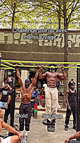 Trouve ton binôme refais le même challenge et mentionne moi pour voir de quoi vous êtes capable 💪🏾🥷🏾🦍🦁@Sadio94  #streetworkout #challenge #bercy 