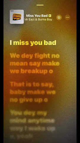 Miss You Bad by Mr. Eazi #deeplines #everyone #lyrics_songs #lyricsvideo #fyp #foryou #viral 