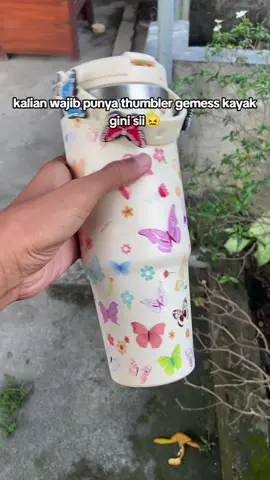 kalian ngga pengen thumbler kayak ginii? #thumblerstainless #pashlinc #tahanpanas #stanlesssteel #tahanlama 