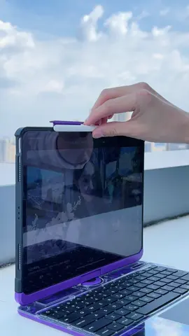 The beautiful sunset is about to arrive, and everything is the beginning of something wonderful. #iPad keyboard #iPad case #Rotating keyboard #New iPad keyboard #iPad #iPad Pro #Multifunctional iPad keyboard