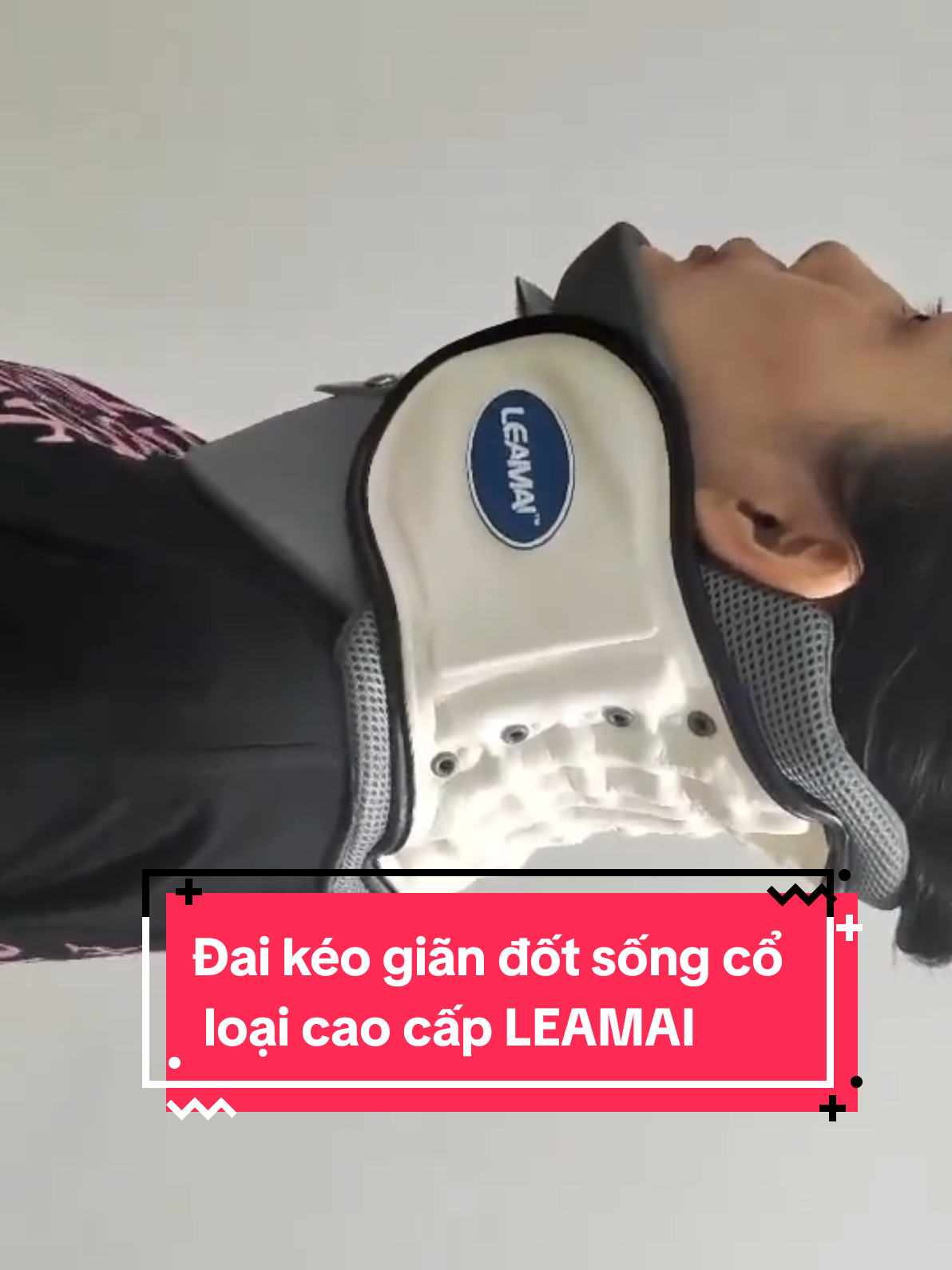 Đai hơi kéo giãn đốt sống cổ LEAMAI, giúp giảm chèn ép do thoái hoá đốt sống cổ #daikeogiandotsongco  #daihoikeogiandotsongco  #smartshop1989 