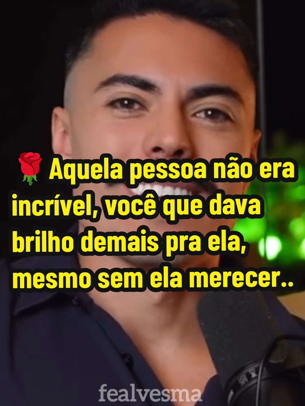 🌹Aquela pessoa não era incrível, você que dava brilho demais pra ela, mesmo sem ela merecer... . Siga para mais conteúdos como esse... . #homemdevalor  #mulherdevalor  #fealvessn  #fy  #manipulacao 