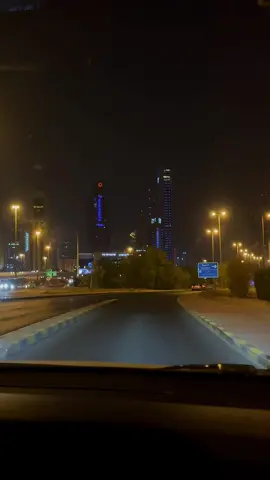 Night drives in K-town 🎧💫🎞️.                 #kuwait #kw #fyp #nightcore 