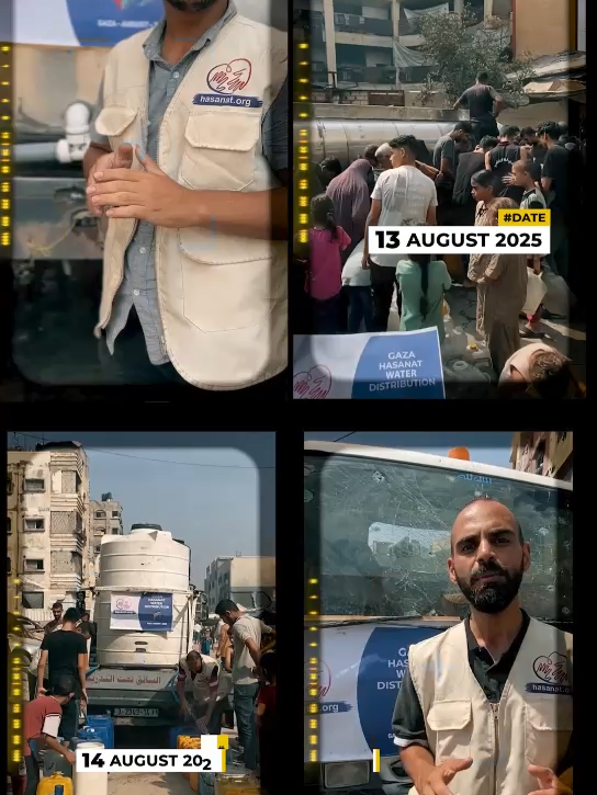 176 water 🚚💧 You did this 🤲 clean H2O = life ⛲ how many souls helped? too many to count. tap the 🔗 and keep it going 👉 hasanat dot org #waterhelp #lifeaid #donate2impact #kindtok #faithtok #humanitytok #ummahstrong #givingback #foryoupage @visionislam
