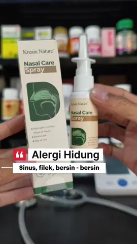 Bersihkan dan gurah hidung #sinus #sinusitis #hidungtersumbat #nasalcare #alergihidung 