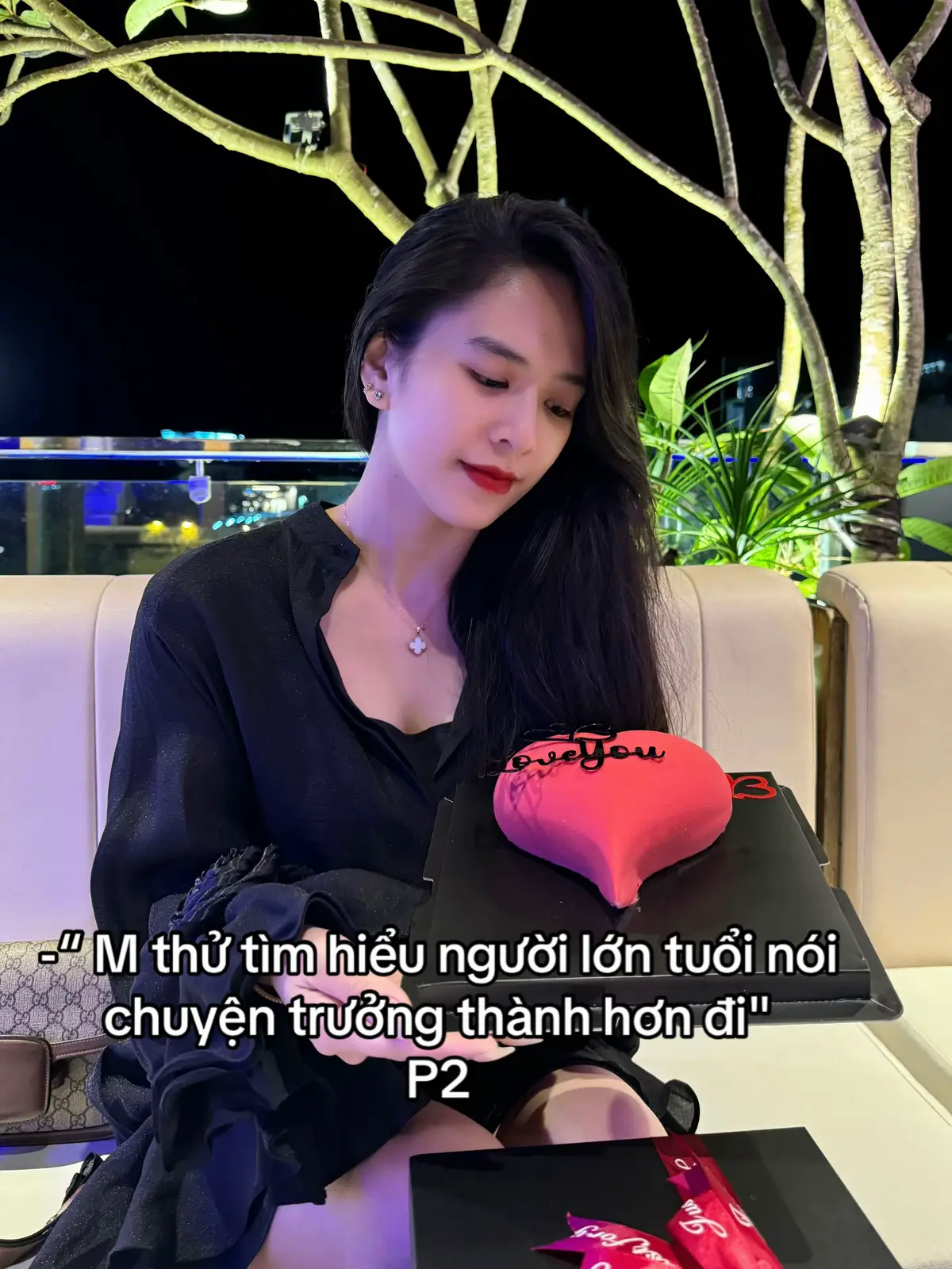 “Lát anh mang Ensure gold qua cho em nhé!”