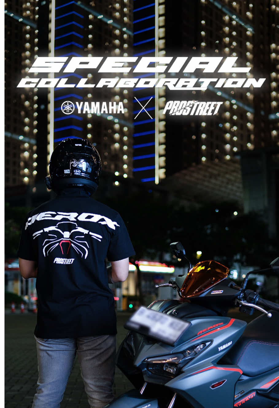 Koleksi eksklusif kolaborasi terbaru Yamaha x Prostreet siap nemenin momen riding lo! Desain eksklusif. Stok terbatas. Siap rebutan, BroSis? 😎  Buruan borong produknya di dealer resmi Yamaha sekarang juga sebelum kehabisan! #Yamaha #YamahaIndonesia #Prostreet #AsliLebihBaik #MakinMudahBeliYangAsli