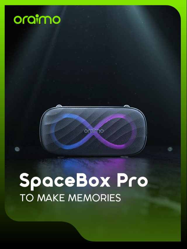 One speaker. Endless experiences. Karaoke nights, house parties, outdoor vibes – the SpaceBox Pro is built to make memories. 🌌 Order Link In Bio💚 #oraimo #oraimoexploring #oraimoSpaceBox #LiveLoud #
