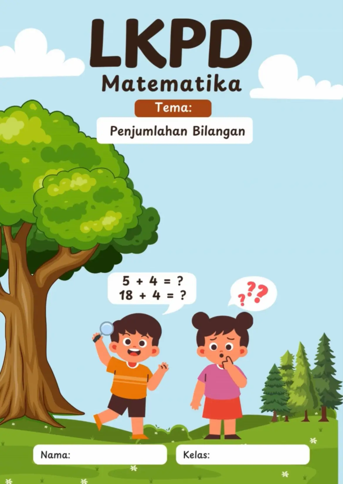 LKPD Matematika kelas 2 Materi Penjumlahan #lkpd #lkpdmatematika #kelas2 #penjumlahan #capcut 