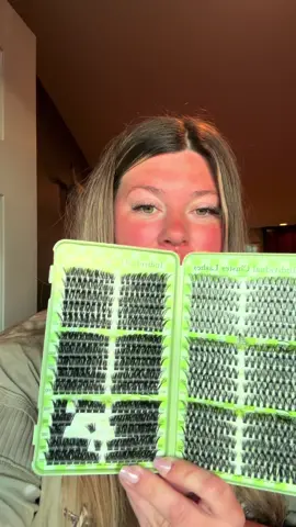 Less than $10 for ALL of these lash clusters is insane! #lashes #lashclusters #lashtok 