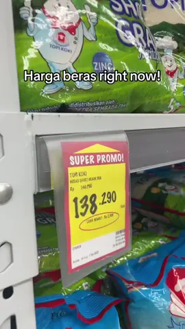 Terpantau meroket sekali harga beras hari ini. #berasmahal #hargaberasnaik #ibuibutiktok 