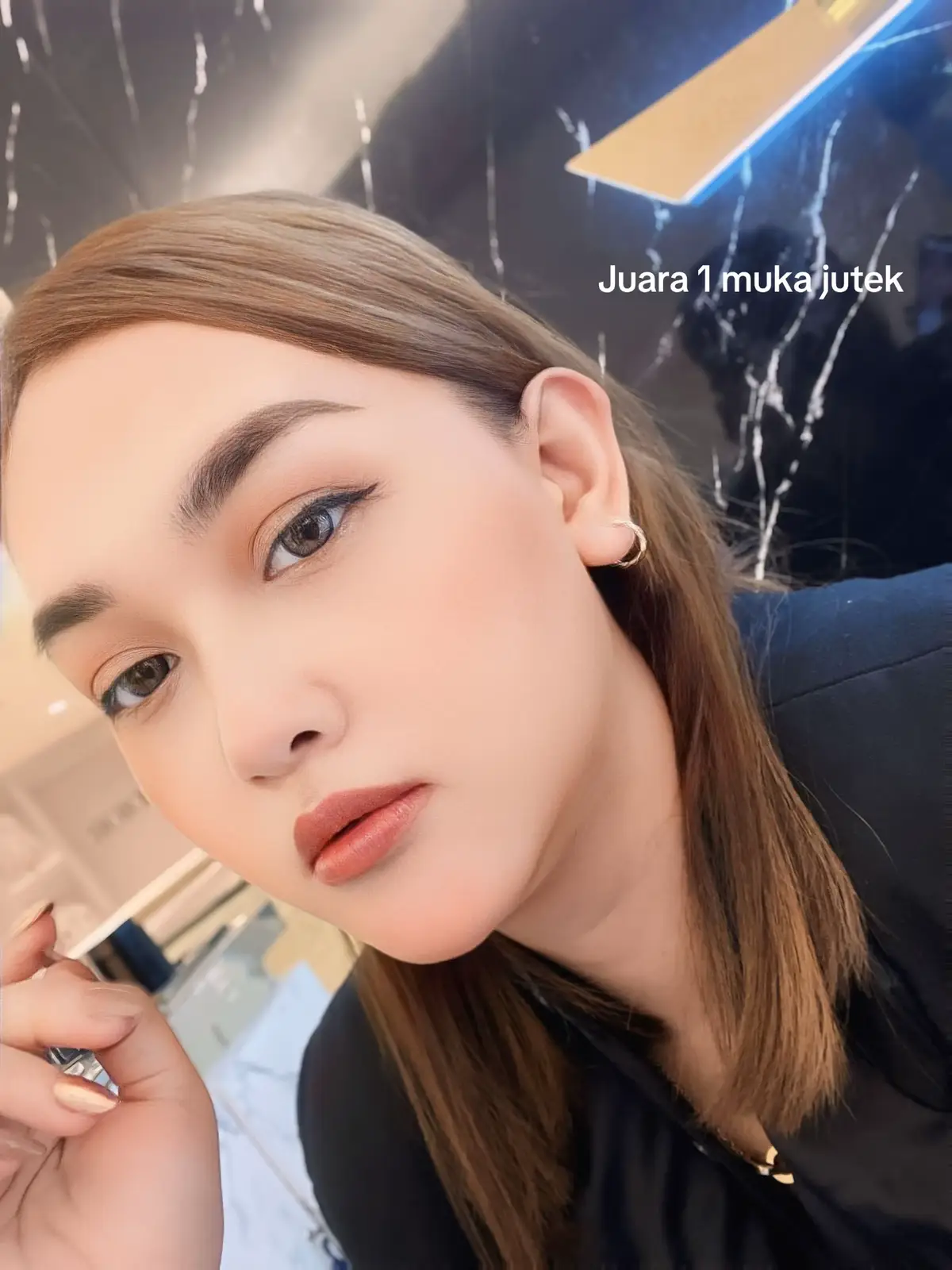 Brown makeup #promomakangajian #yslbeauty #makeuplook #viral #fyp 