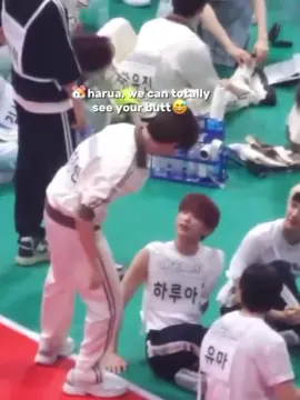 this is the real conversation when someone asked harua. the way hanbin shocked but bruh this diva is untouchable😭 #andteam #harua #hanbin #isac2025 