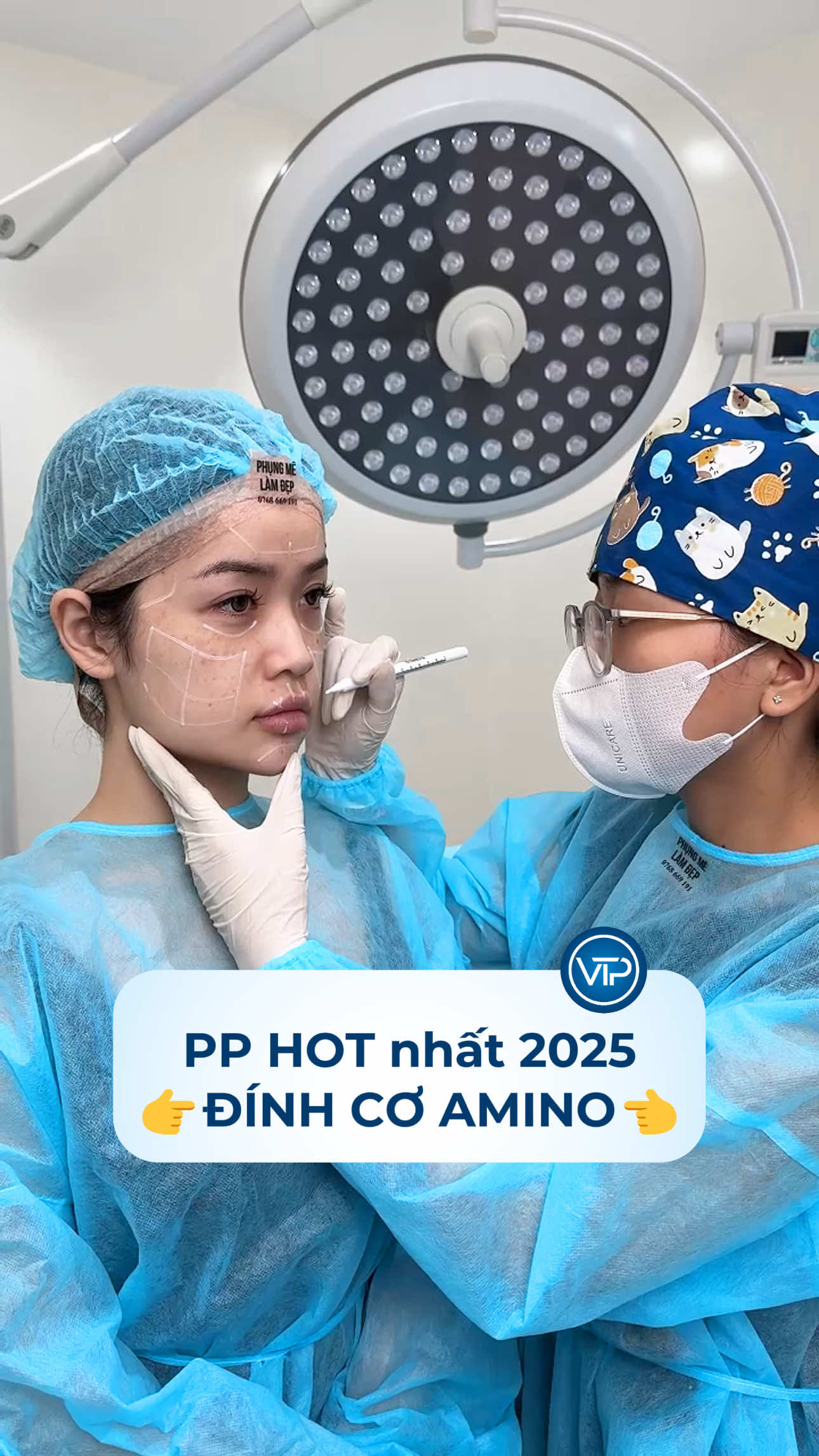 Phương pháp hot nhất 2025 👉 ĐÍNH CƠ AMINO 👈 #phungmelamdep #xuhuong #vuthiphung #amino #canchinhguongmat 