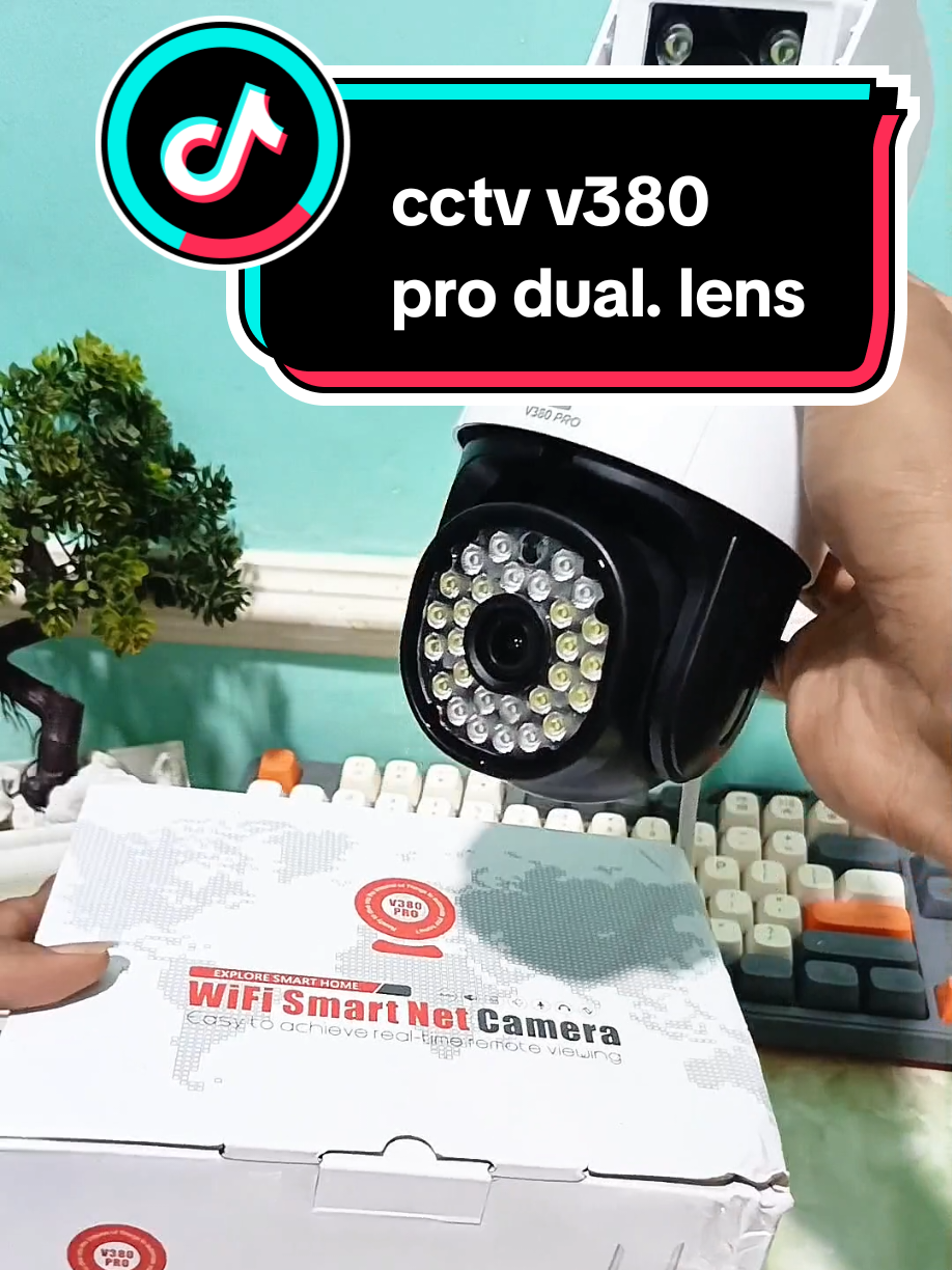 cctv v380 pro yang bisa pantau dua lokasi sekaligus.. pemasangan mudah dan hasil gambar jernih guys#cctvv380pro #cctvoutdoor #cctvkamera #cctvoutdoorwifiwaterproof #paydaysale 