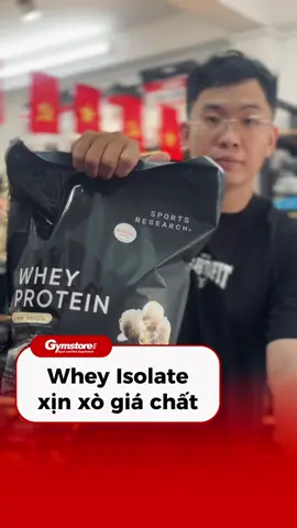 Ai cũng biết brand này có dầu cá xịn rồi, mà không ngờ Whey của nó cũng xịn không kém🥰🥰 #gymstore #supplement #Fitness #sportresearch 