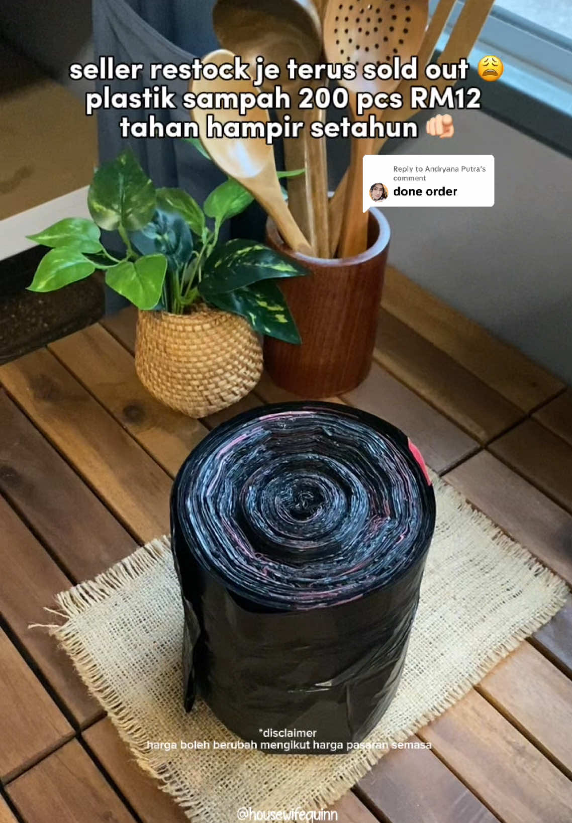 Replying to @Andryana Putra #plastiksampah #plastiksampahmurah #plastiksampahviral #plastiksampahroll #plastiksampahbertali 