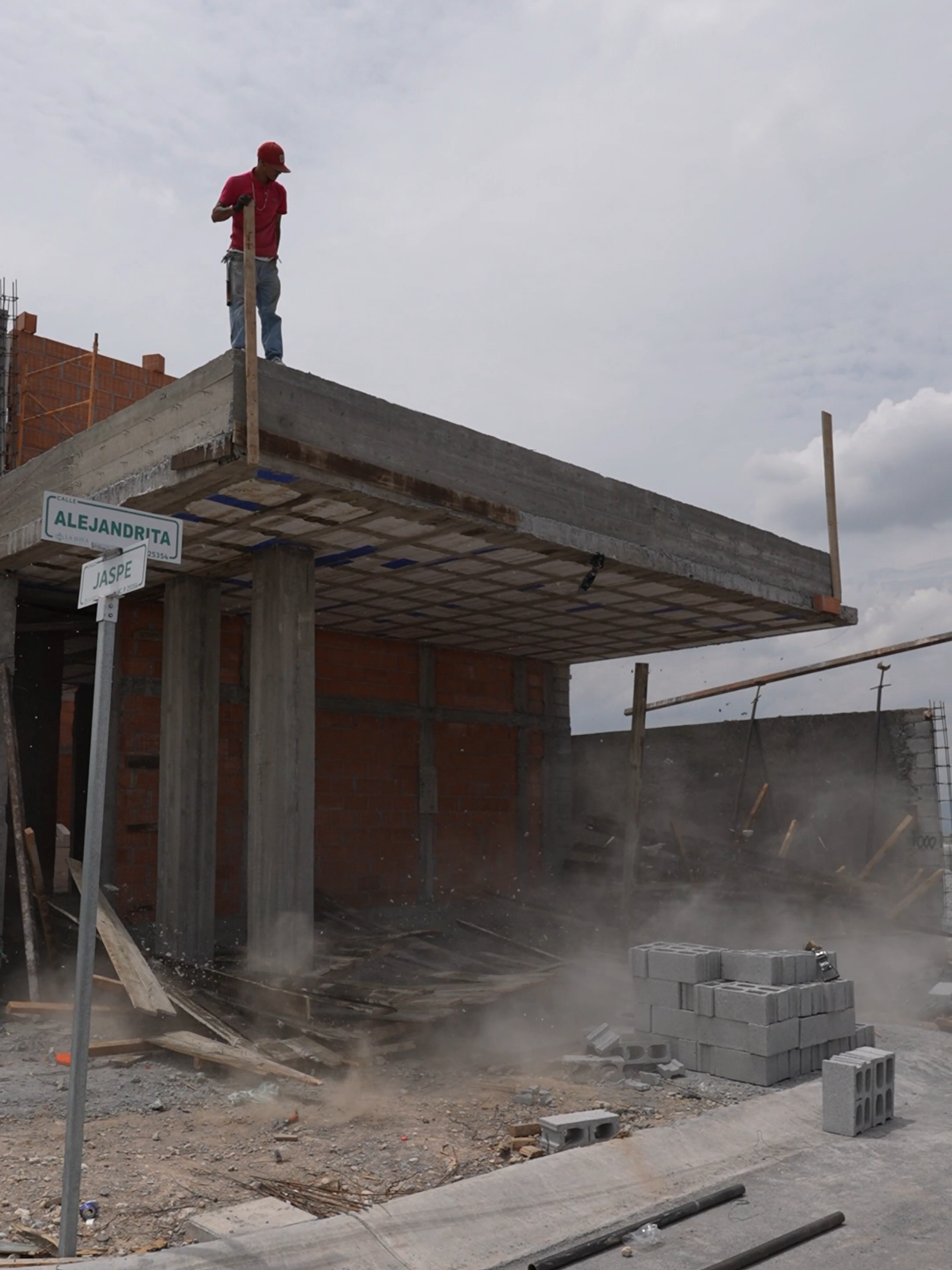 Así hicimos que volara el techo #juve3dstudio #juve3d #construccion #viral