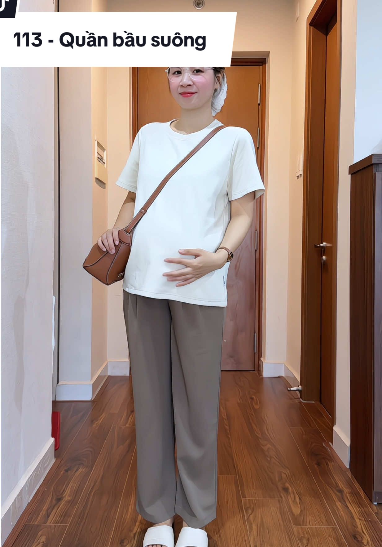 Quần bầu suông tôn dáng che khuyết điểm siêu tốt nha #quanbau #quanbauthoitrang #mebau #mevabe #kaityphuong  