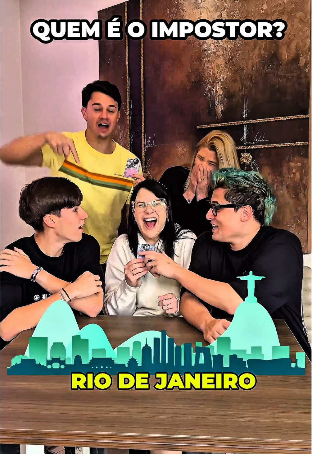 VC ACERTOU? 🤔 KKK | JOGO DO IMPOSTOR #impostor #fy #jogos #familia @George Clepton @CLEPTON 
