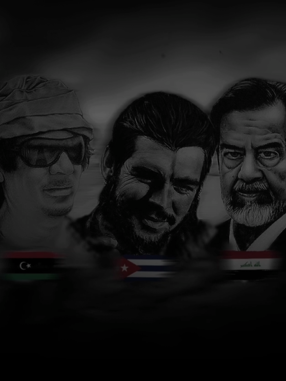 اشكك دفتره الماينصف الشجعان❤️‍🩹😞 #صدام_حسين #معمرالقذافي #جيفار 