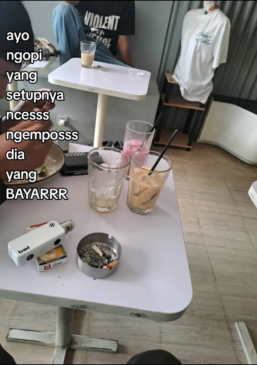 Gass ngopi😁 #trml #trmlpaperwhite #trmlt99 #trmlt99paperwhite #rdastalk #fyp #foryou 