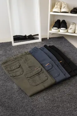 Celana Panjang Cargo Canvas Semi jeans panjang #outfitcowo #celanamurah #celanacargo #celanapanjang #celanaviral 