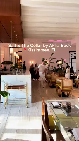 If you’re looking for a boujee dining experience, this is the one!  📍Salt & The Cellar  #kissimmeerestaurants #orlandofoodspots #saltandthecellar #steak #mocktail 